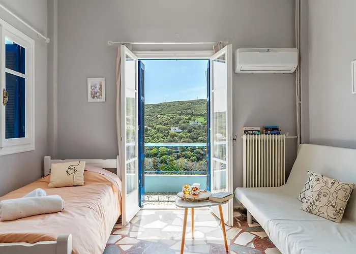 Apartment Stenies'nook Family Ándros